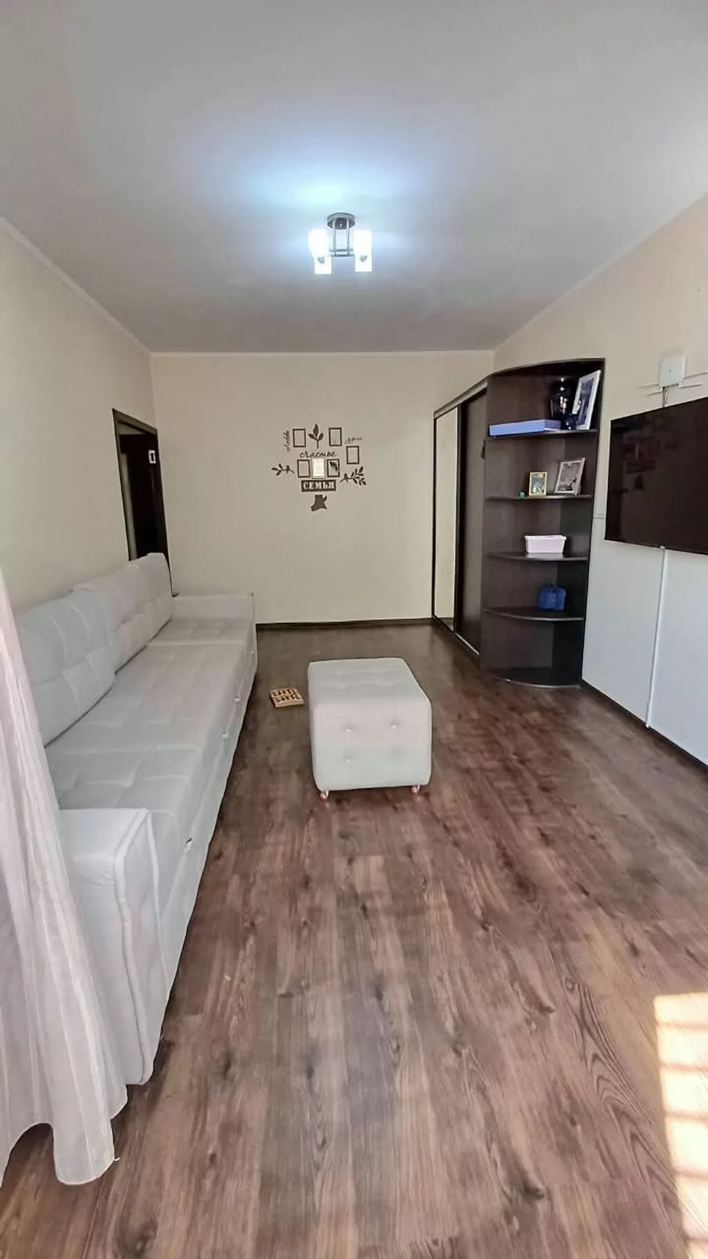 1 комната, 45 м², Улан-2 мкр 106 серия улучшенная, 6 этаж, Евроремонт