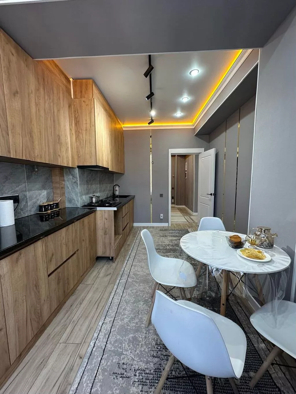 2 комнаты, 60 м², Асанбай мкр Элитка, 9 этаж, Свежий ремонт