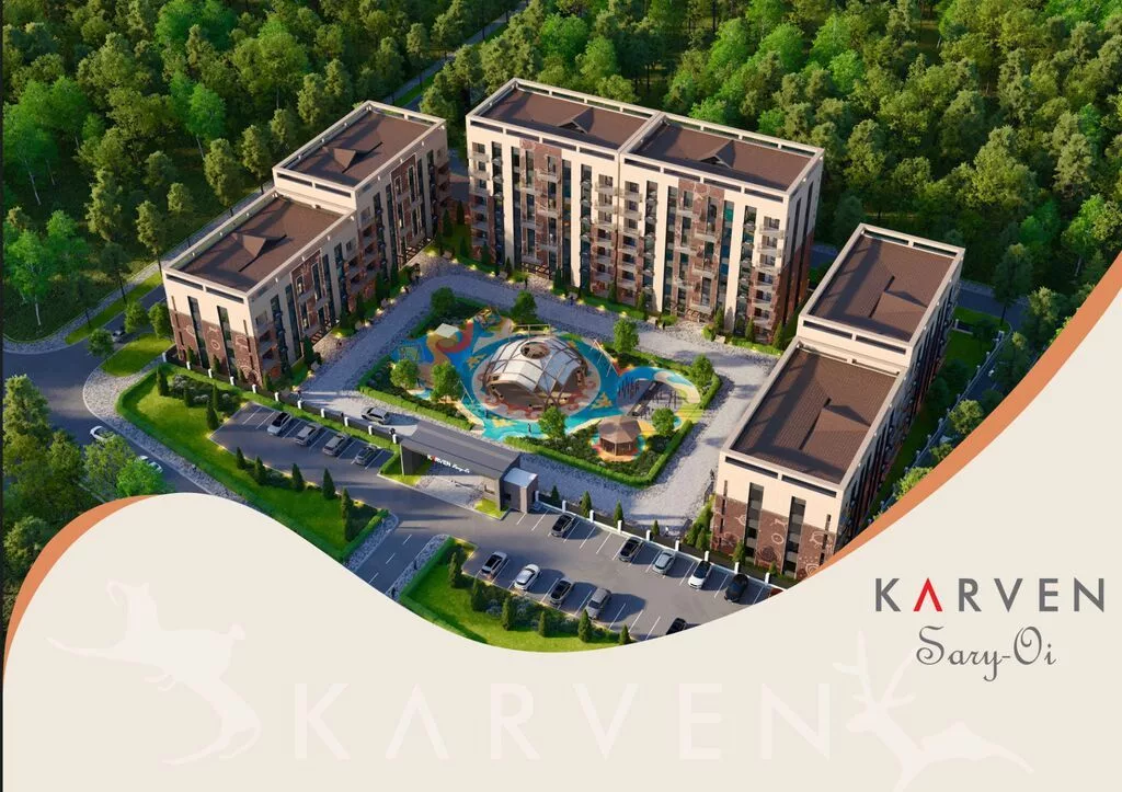 2 комнаты, 62 м²