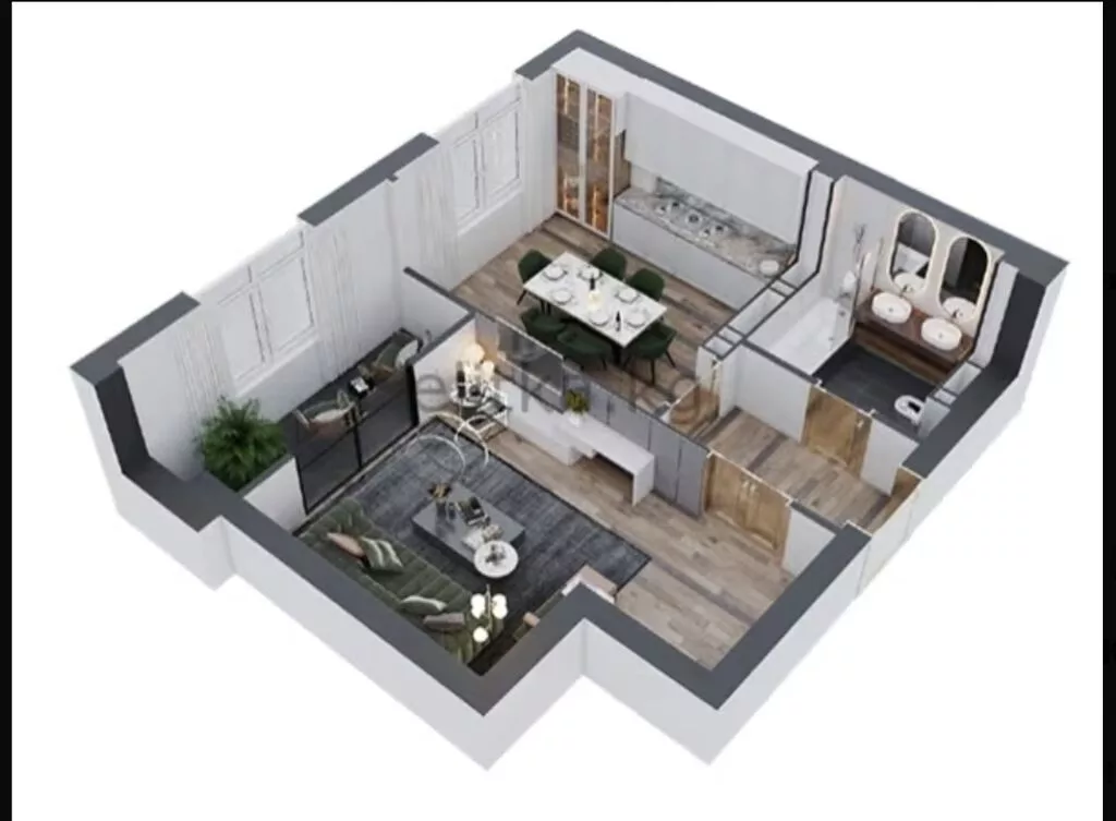 Сдан, Элитка, 1 комната, 41 м²