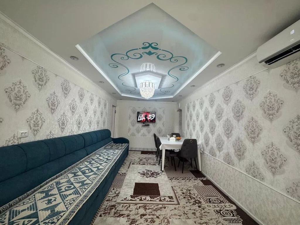 3 комнаты, 58 м², Кок-Жар мкр 104 серия, 4 этаж, Свежий ремонт