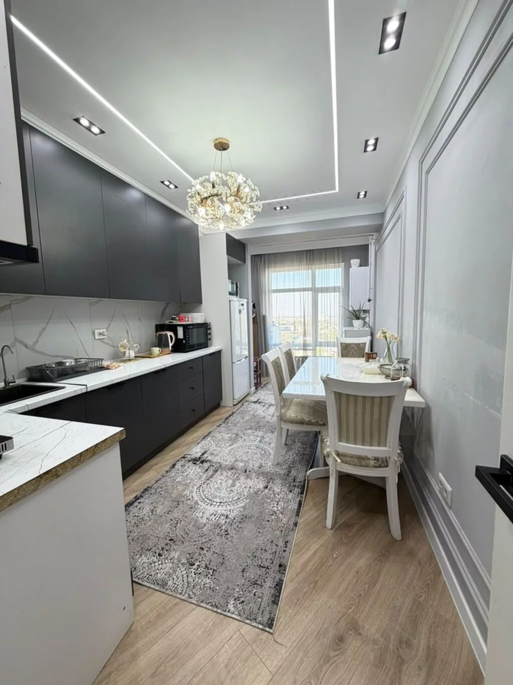 2 комнаты, 62 м², Нижний Джал (Джал-23) Элитка, 8 этаж, Евроремонт