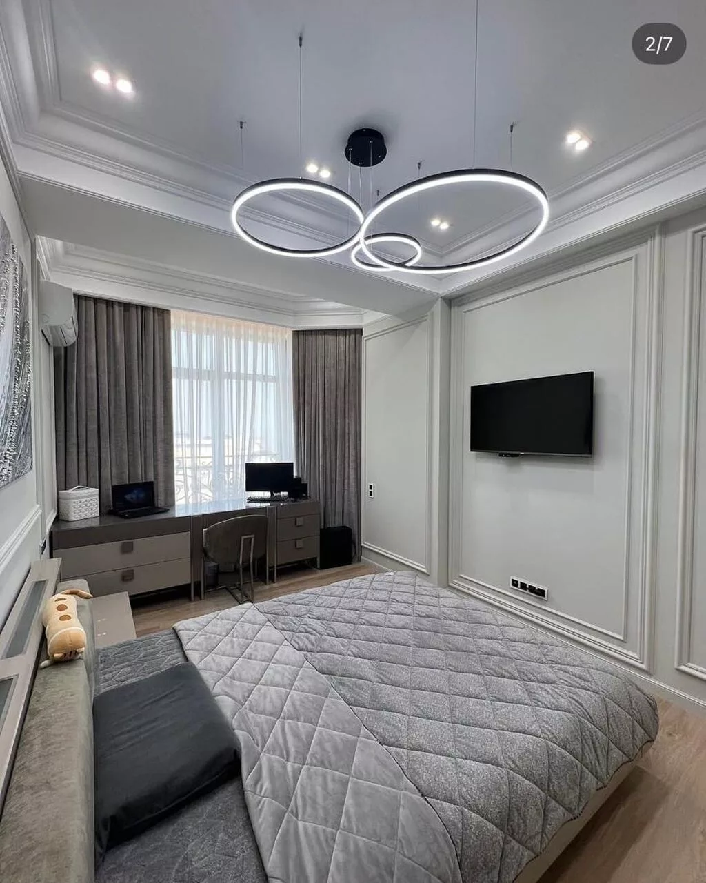 3 комнаты, 140 м², 6 мкр Элитка, 11 этаж, Дизайнерский ремонт