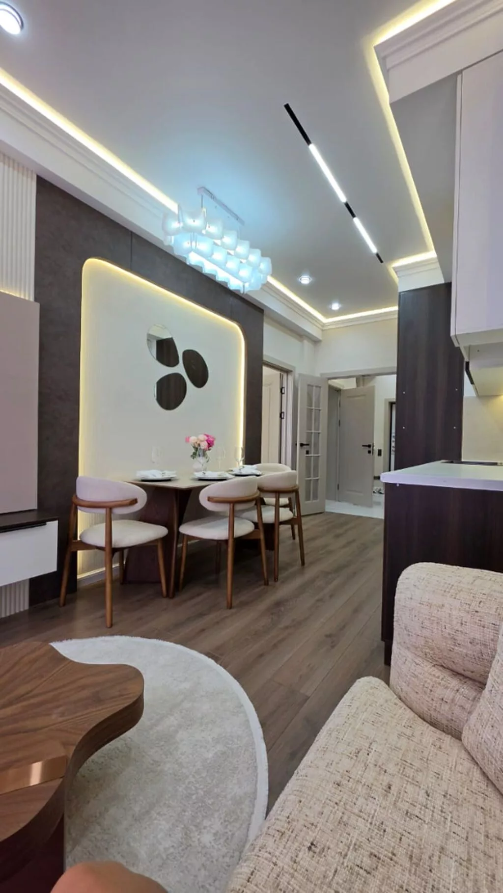2 комнаты, 48 м², Асанбай мкр Элитка, 13 этаж, Дизайнерский ремонт