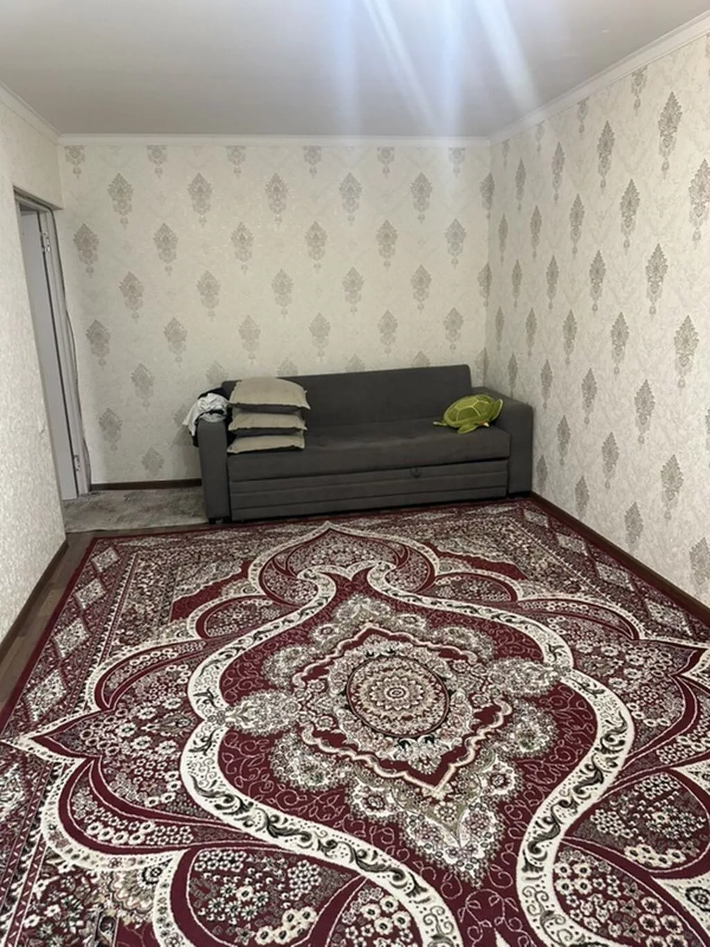 2 комнаты, Кок-Жар мкр Собственник, Семейным, от 1 года, С мебелью полностью
