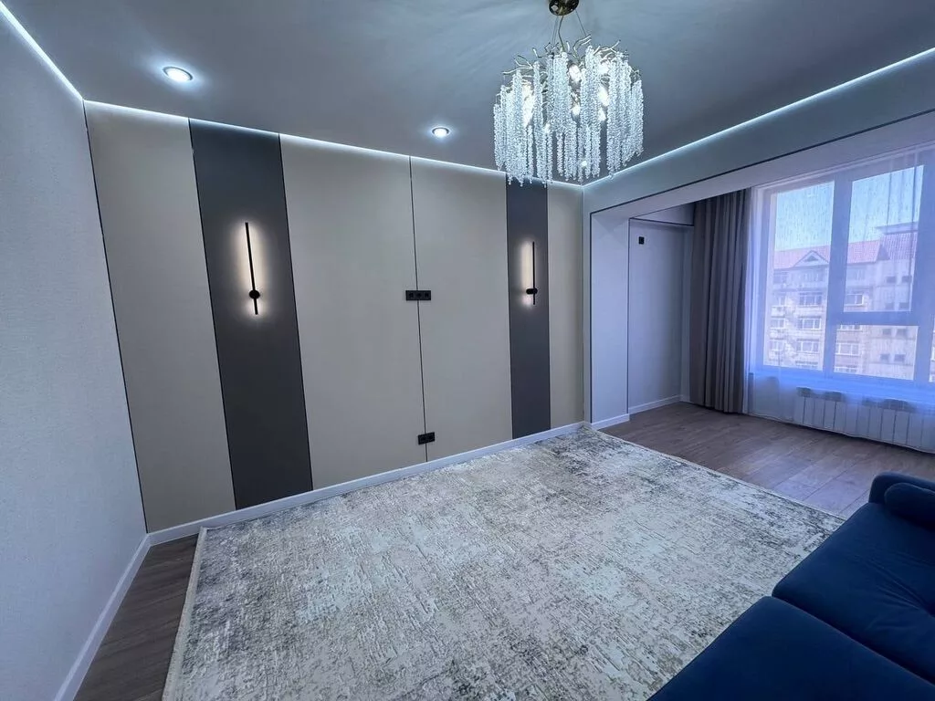1 комната, 48 м², Кок-Жар мкр Элитка, 8 этаж, Евроремонт