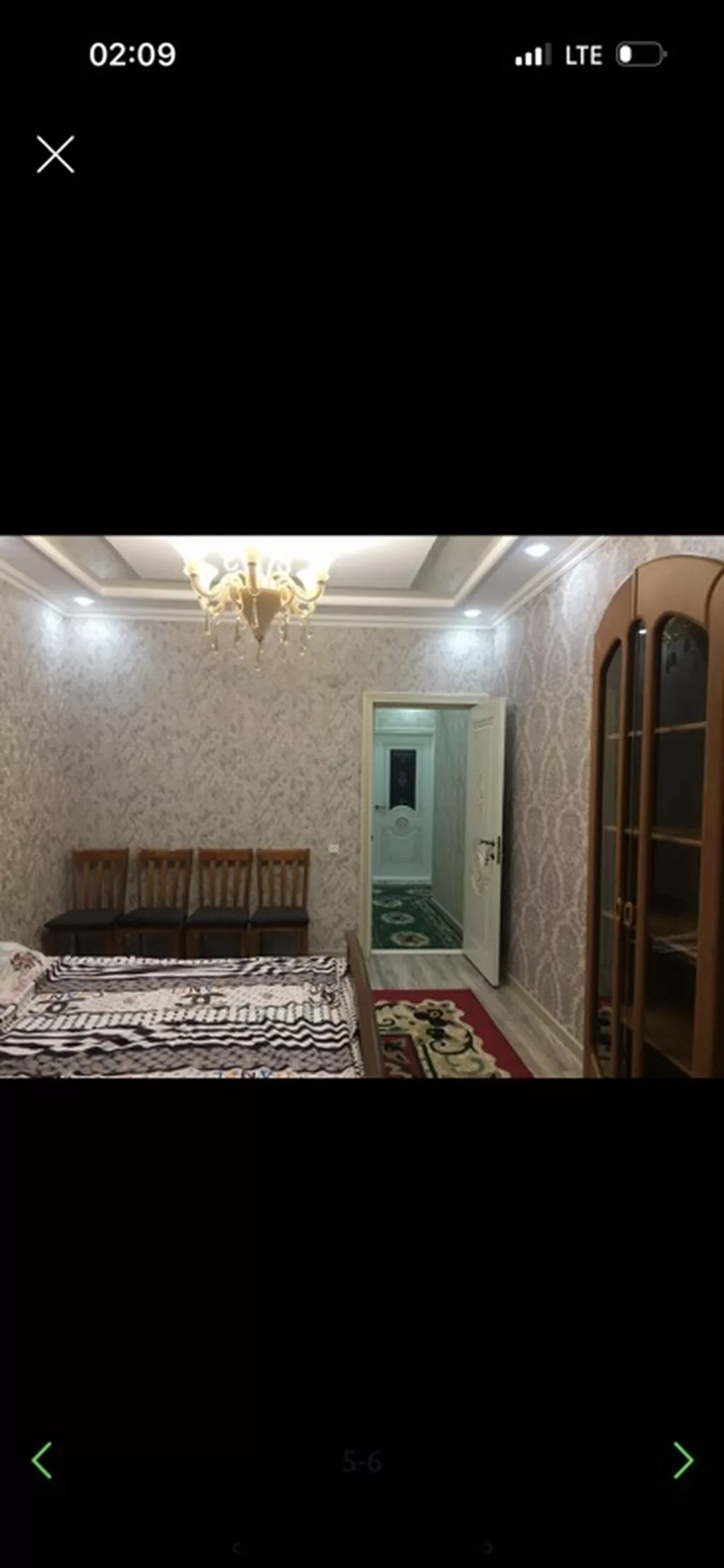 Сдаётся уютная 2‑комнатная квартира с отдельной кухней. Нурзаман
