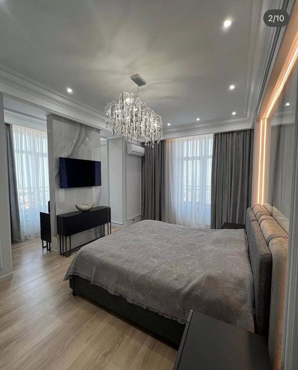 3 комнаты, 140 м², 6 мкр Элитка, 11 этаж, Дизайнерский ремонт