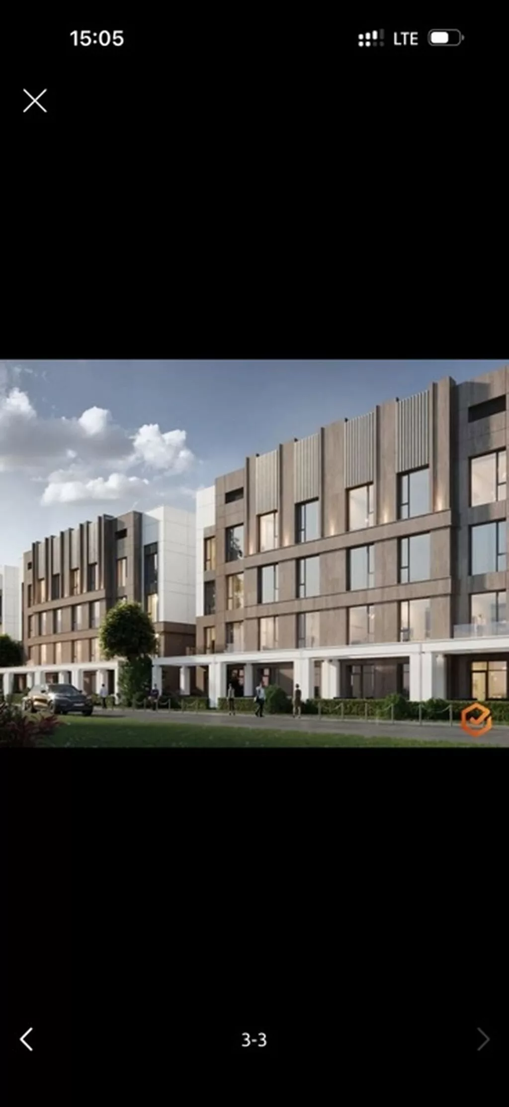Построен, 3 комнаты, 122 м²