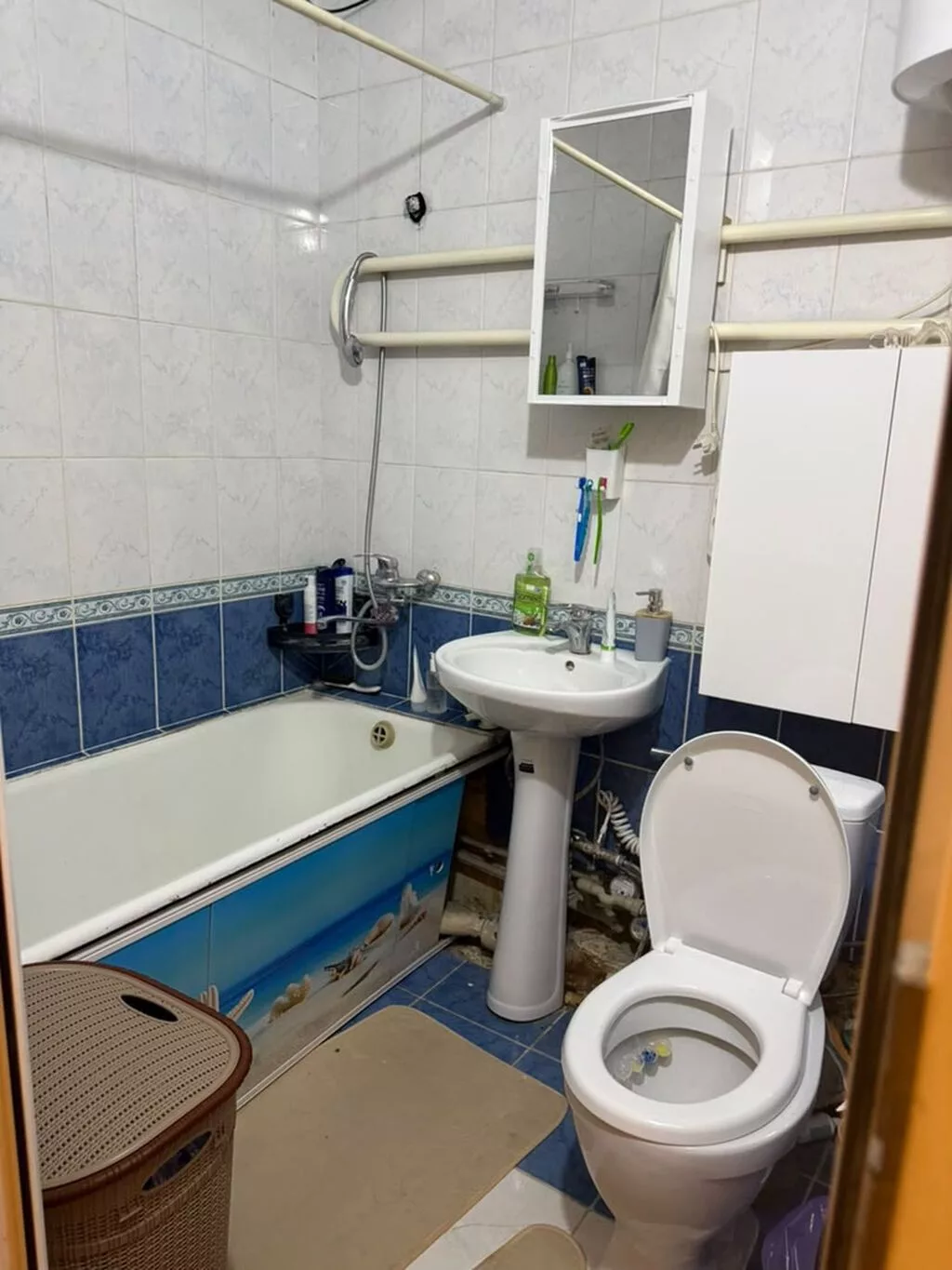 1 комната, 32 м², 8 мкр 104 серия, 5 этаж, Косметический ремонт