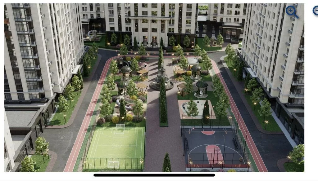 2 комнаты, 78 м²