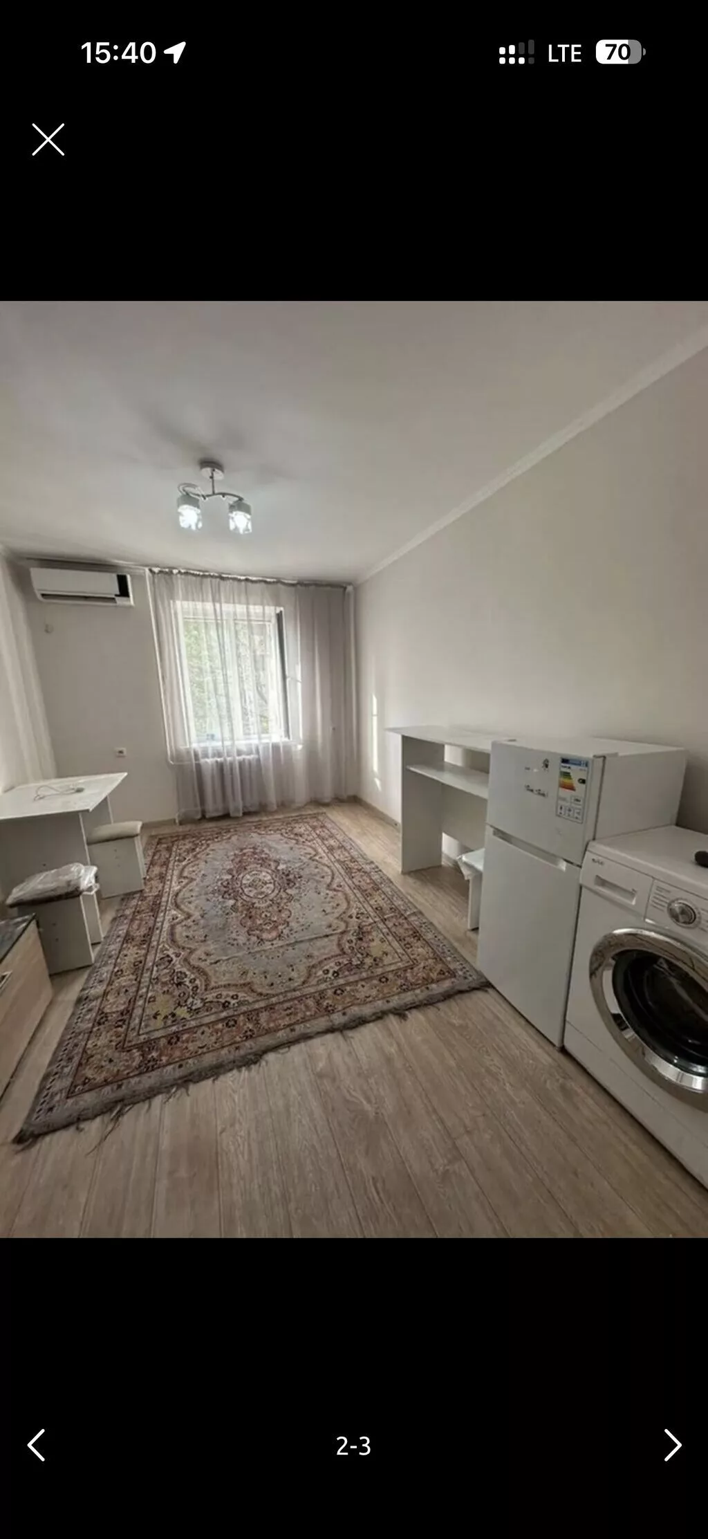 15 м², С мебелью полностью