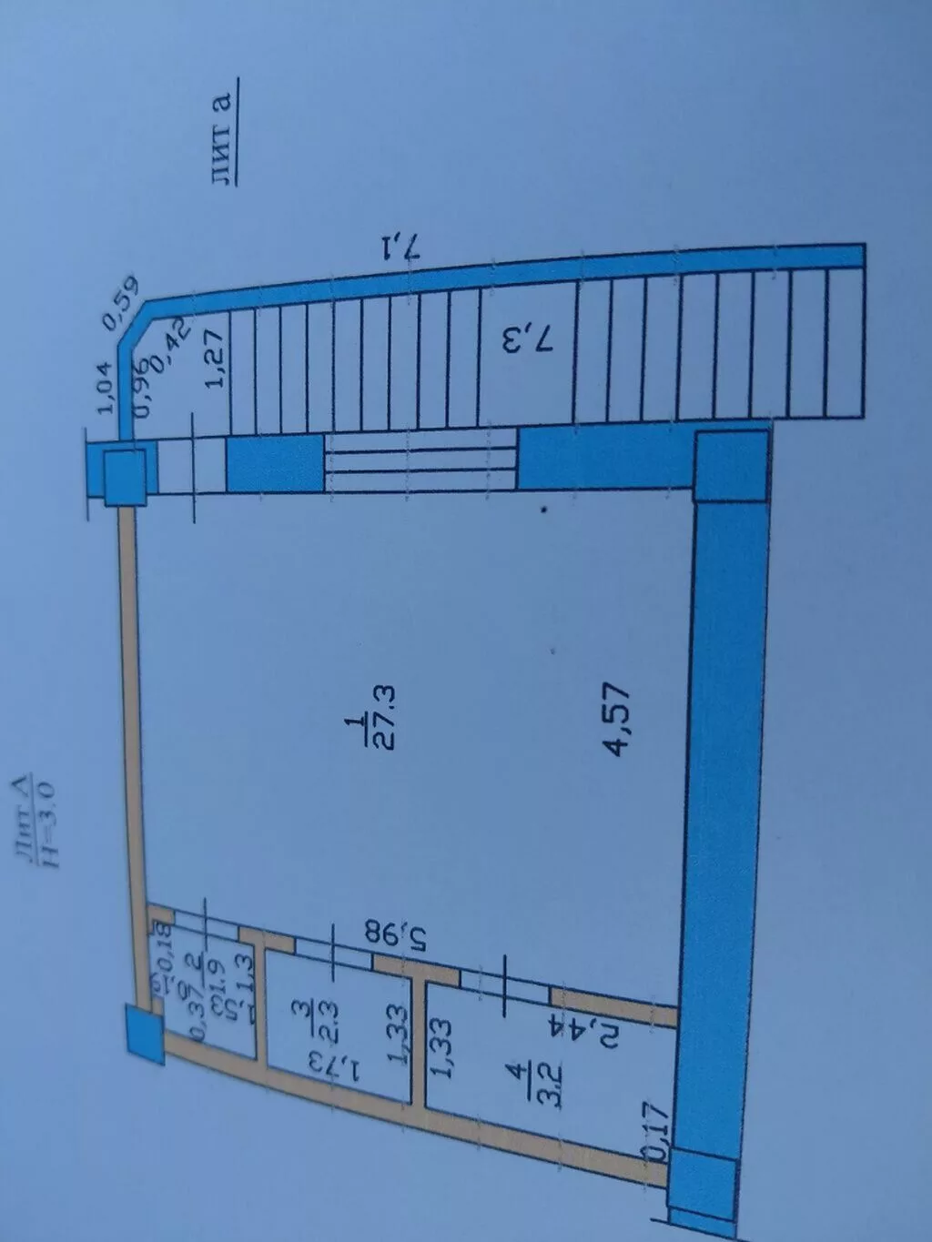 Продажа офисов 35 м², С ремонтом, Многоэтажное здание, Цокольный этаж этаж
