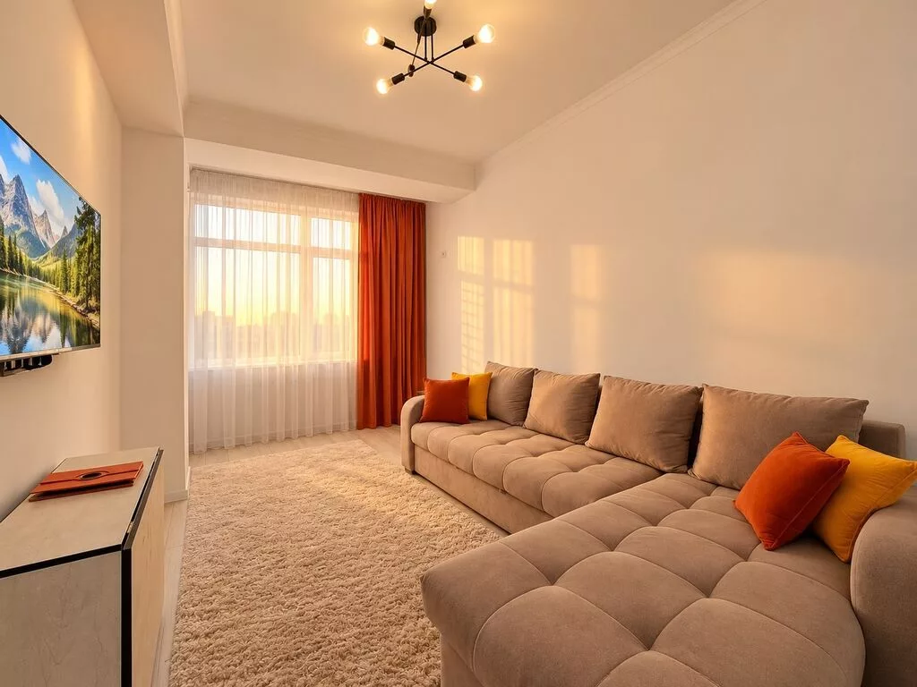 2 комнаты, 56 м², Аламедин-1 мкр Элитка, 4 этаж, Евроремонт