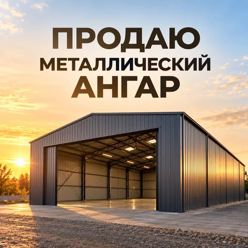 Продаю металлический ангар!