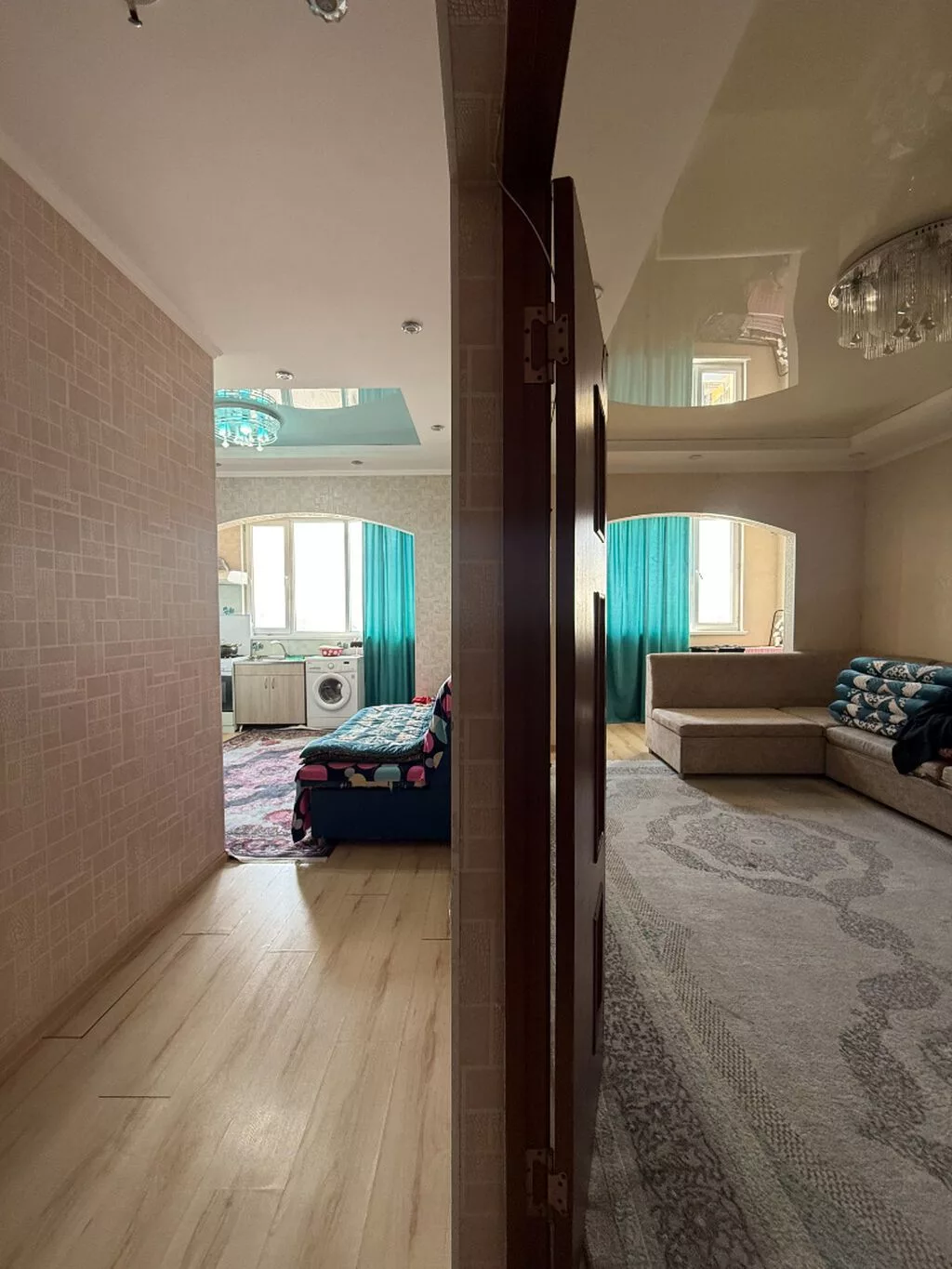 1 комната, 45 м², Улан-2 мкр 106 серия улучшенная, 6 этаж, Косметический ремонт