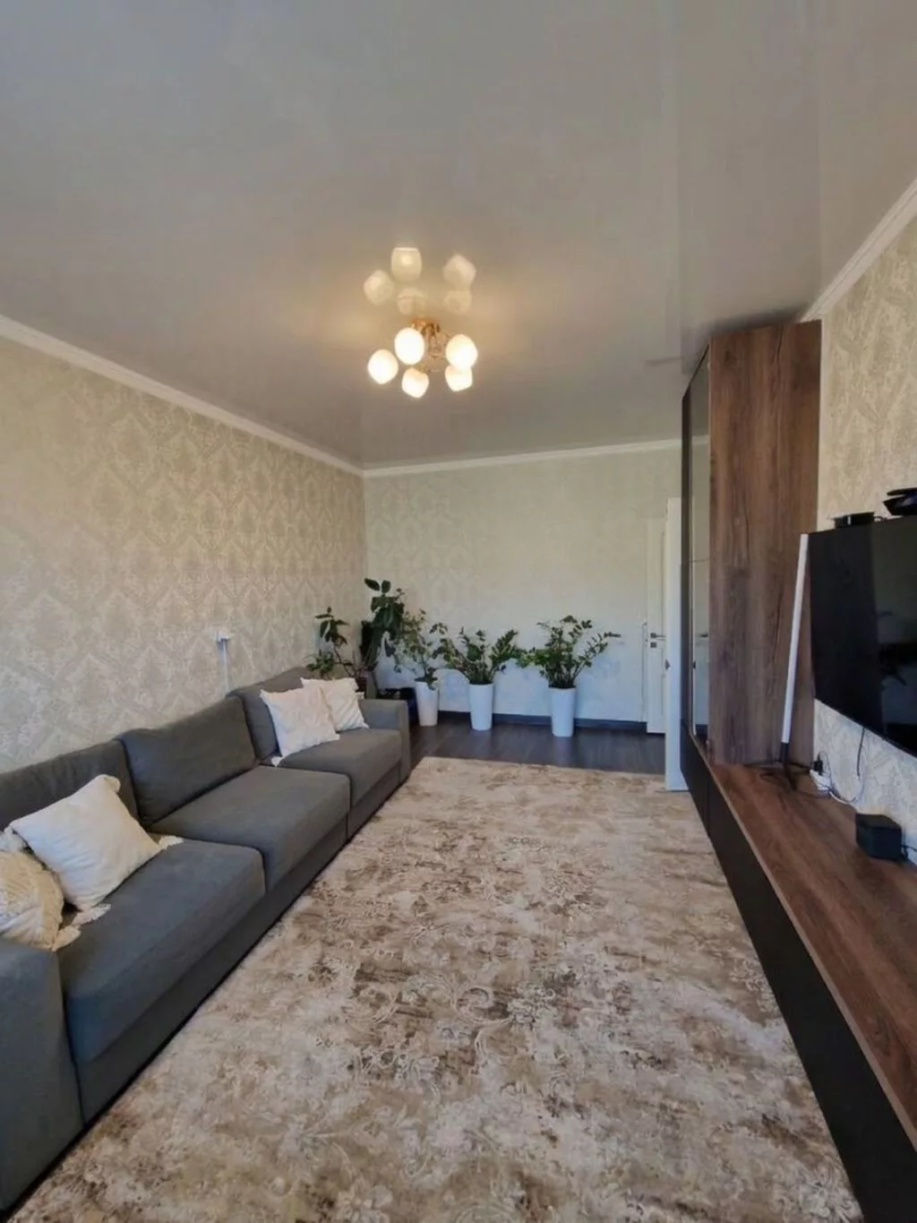 3 комнаты, 60 м², Асанбай мкр 105 серия, 5 этаж, Косметический ремонт