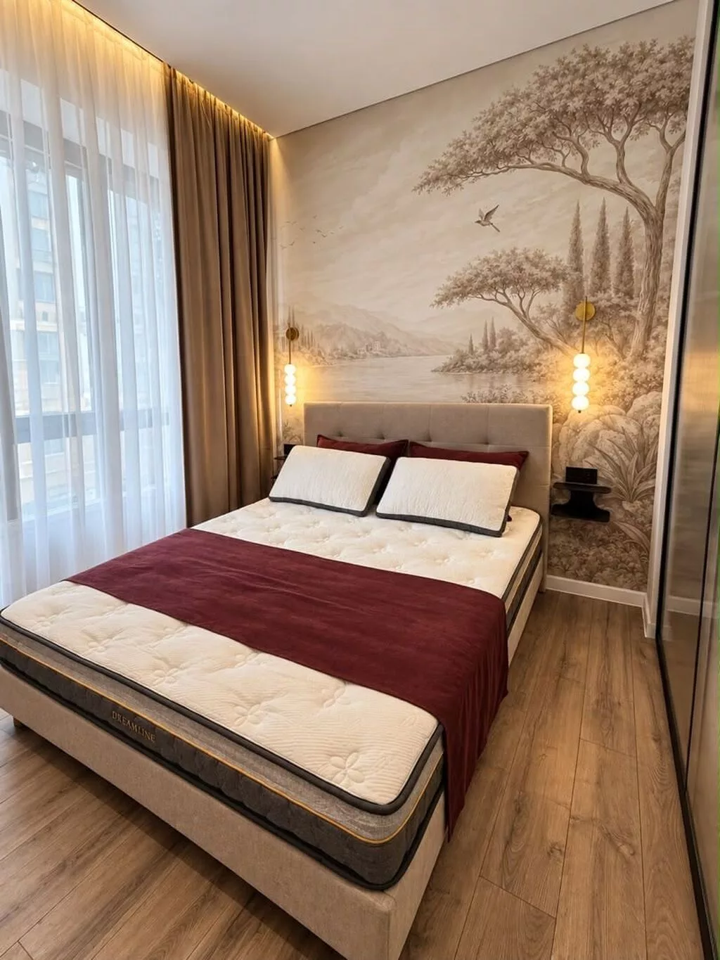 2 комнаты, 55 м², Асанбай мкр Элитка, 5 этаж, Дизайнерский ремонт