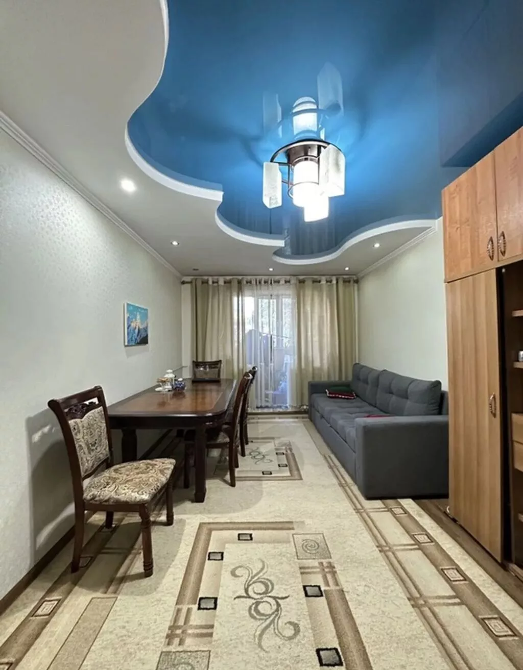 2 комнаты, 44 м², 6 мкр 104 серия, 4 этаж, Свежий ремонт