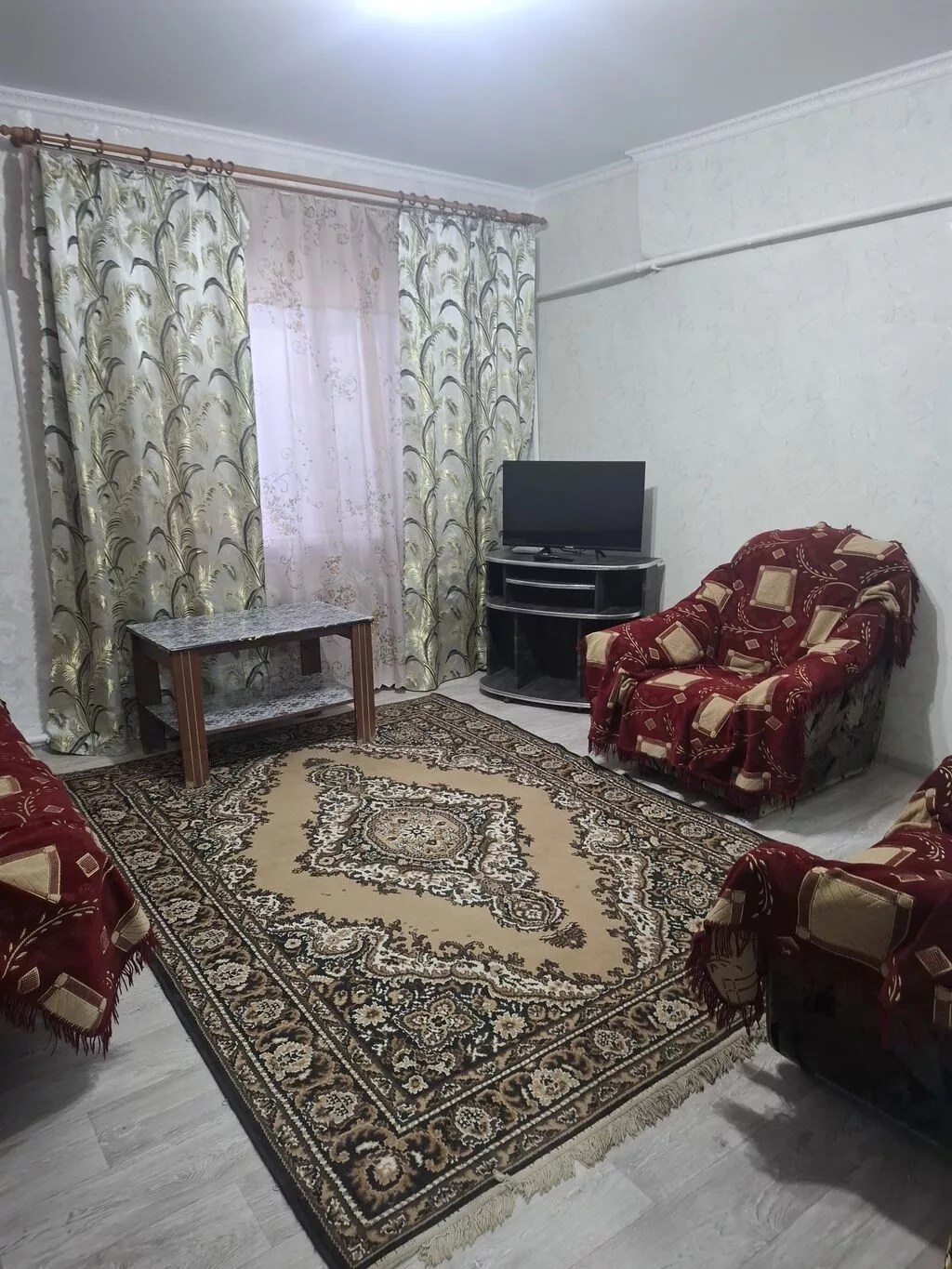30 м², 1 комната, Без животных