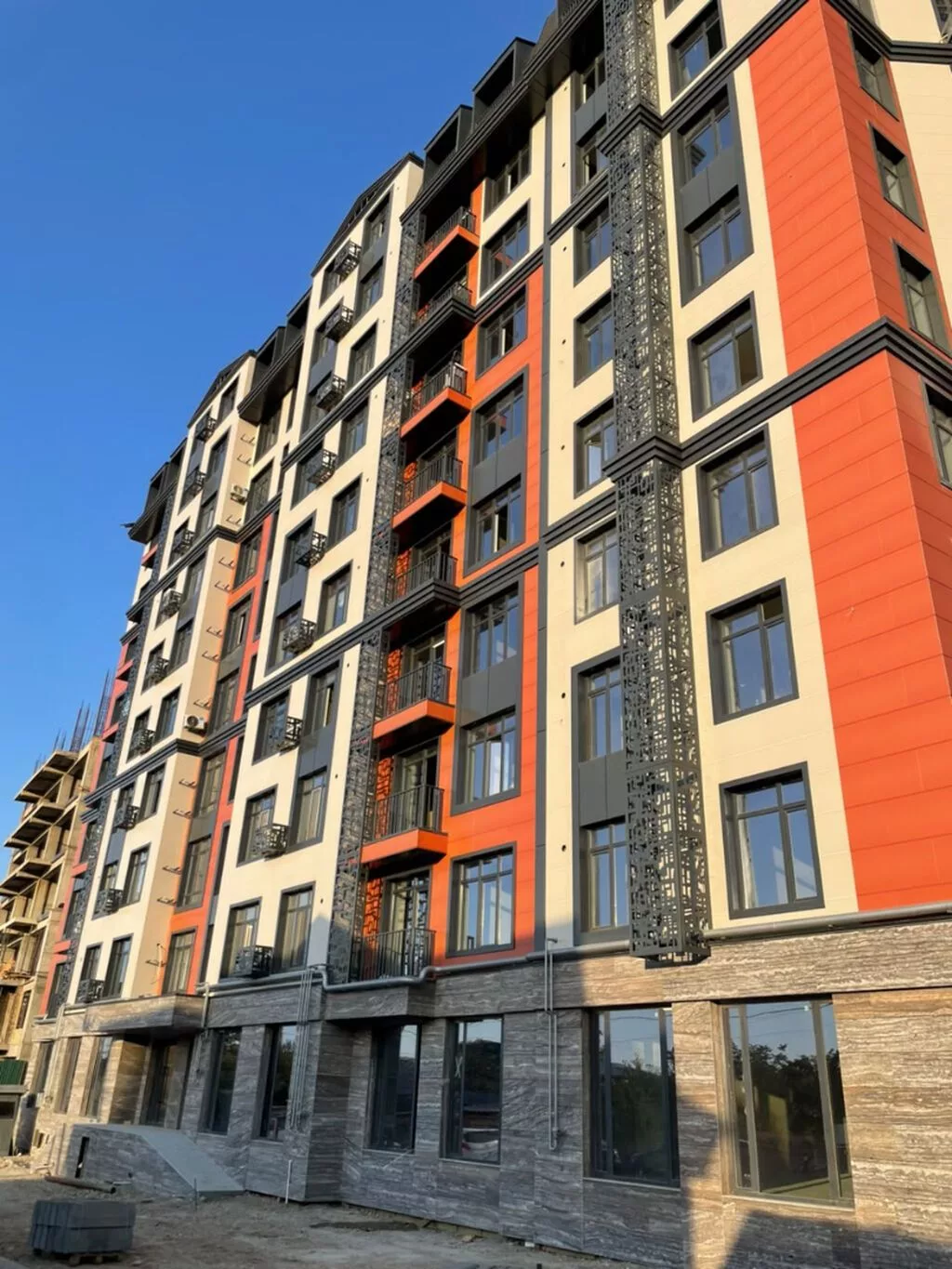 3 комнаты, 82 м², Кок-Жар ж/м Элитка, 9 этаж, ПСО (под самоотделку)