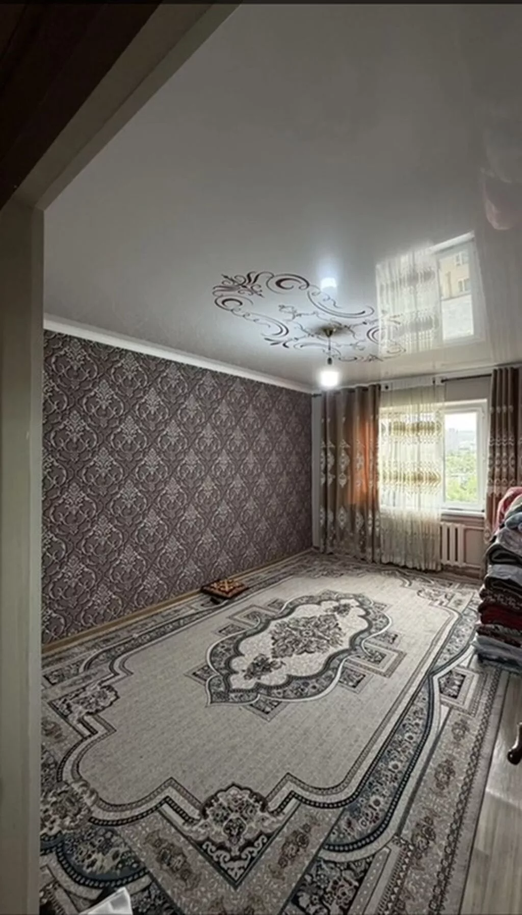 2 комнаты, 48 м², 7 мкр 106 серия, 9 этаж, Свежий ремонт
