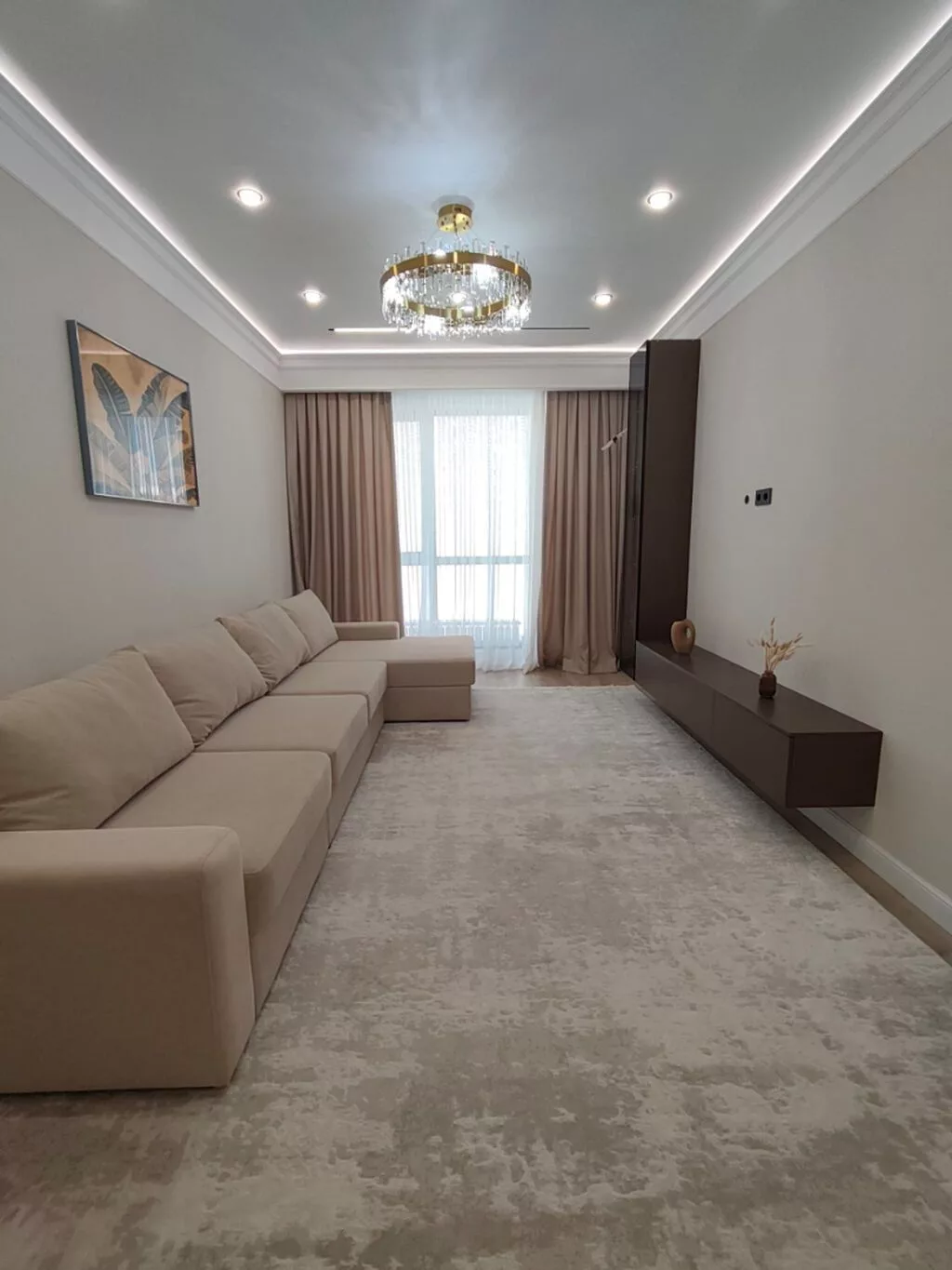 2 комнаты, 82 м², Южная Магистраль Элитка, 13 этаж, Дизайнерский ремонт