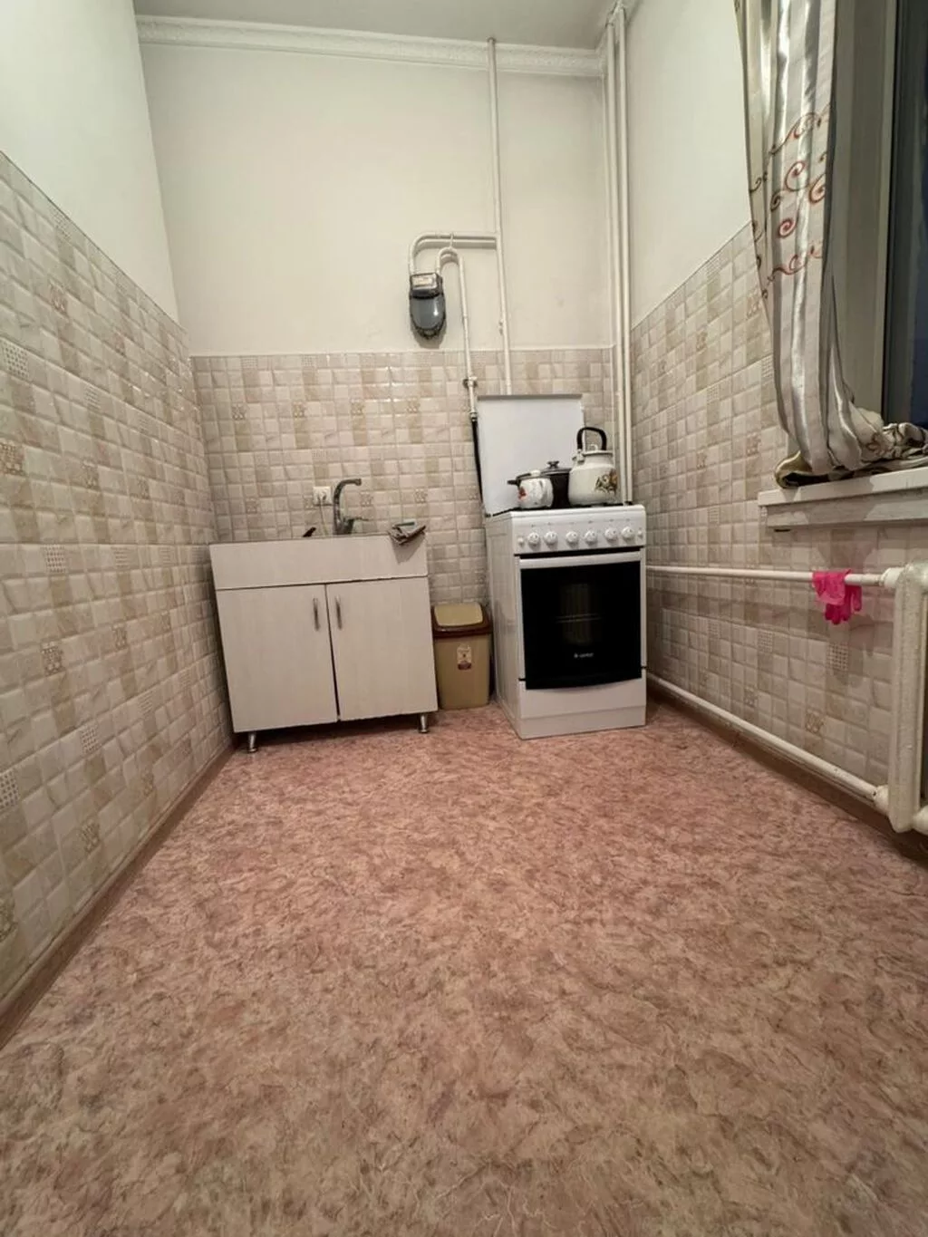 1 комната, 35 м², Кок-Жар мкр 105 серия, 5 этаж, Косметический ремонт