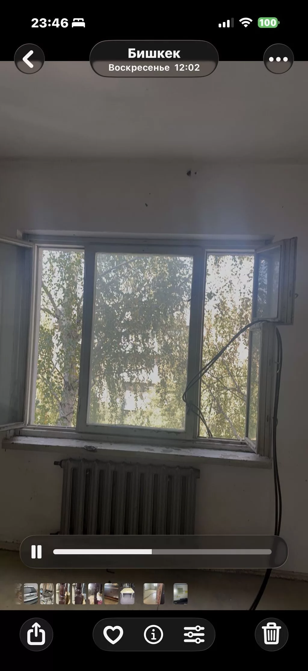2 комнаты, 47 м², 105 серия, 3 этаж, ПСО (под самоотделку)