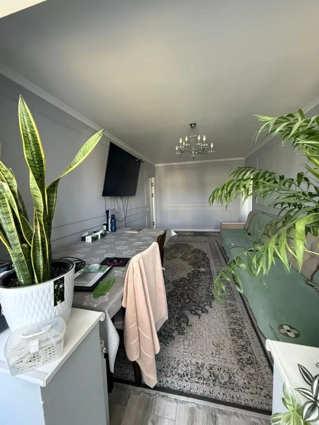3 комнаты, 58 м², Центральная мечеть 104 серия, 4 этаж, Евроремонт