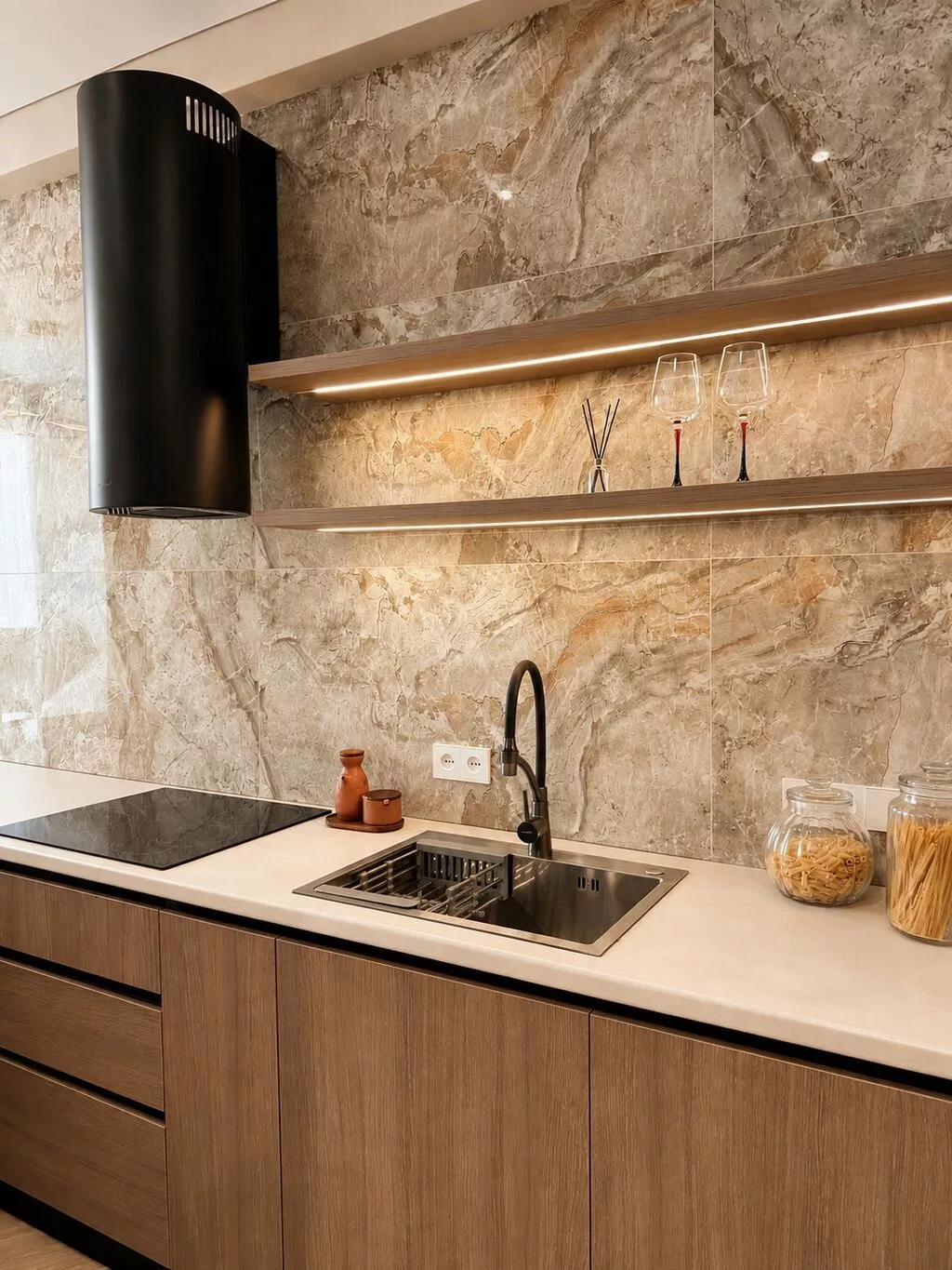 2 комнаты, 55 м², Элитка, 6 этаж, Дизайнерский ремонт
