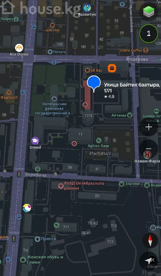 Продажа 4-комн. квартира: город Бишкек, Советская - Скрябина — за 14 536 620 ⃀ — MHouse (house.kg)