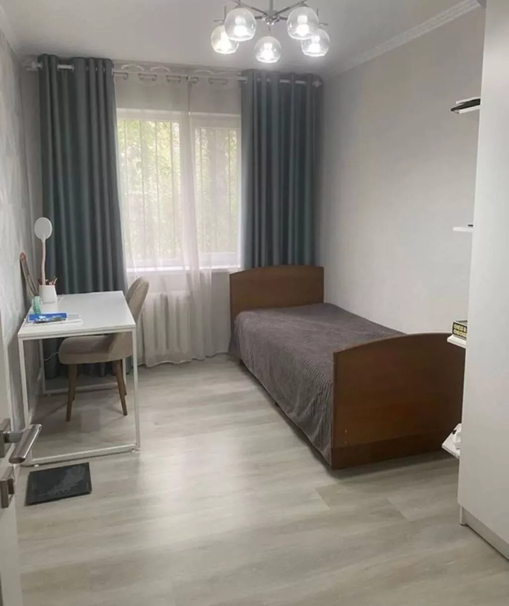 3 комнаты, 58 м², Ата-Тюрк парк Индивидуалка, 1 этаж, Евроремонт