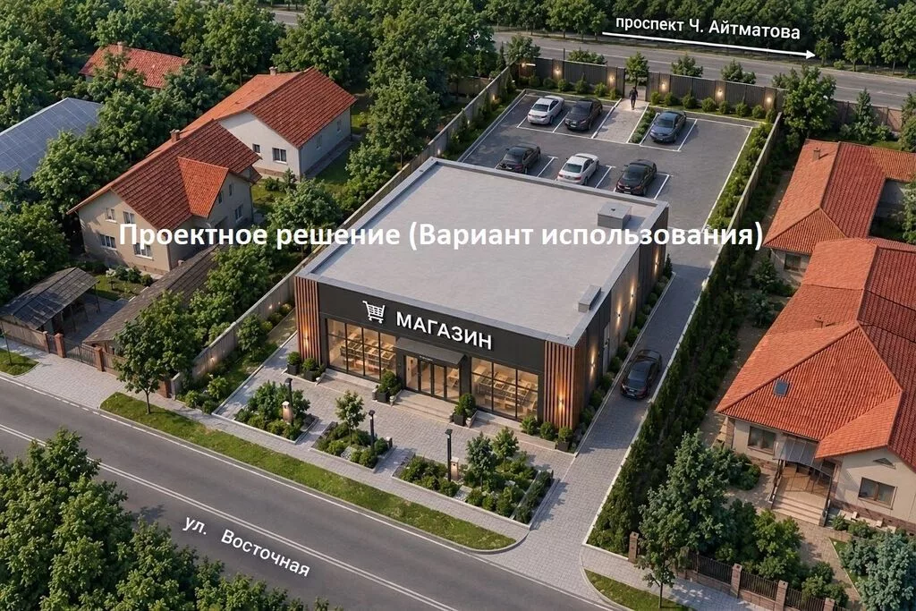 Участок 15 соток в ЖМ Киргизия-1 (пр. Ч. Айтматова / ул. Восточная)