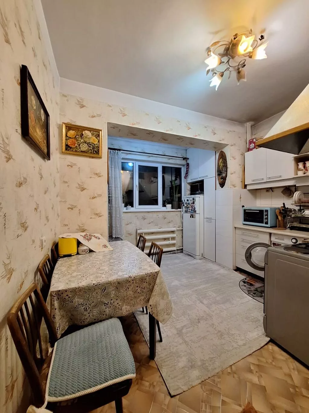 1 комната, 42 м², Учкун мкр 105 серия, 2 этаж, Евроремонт