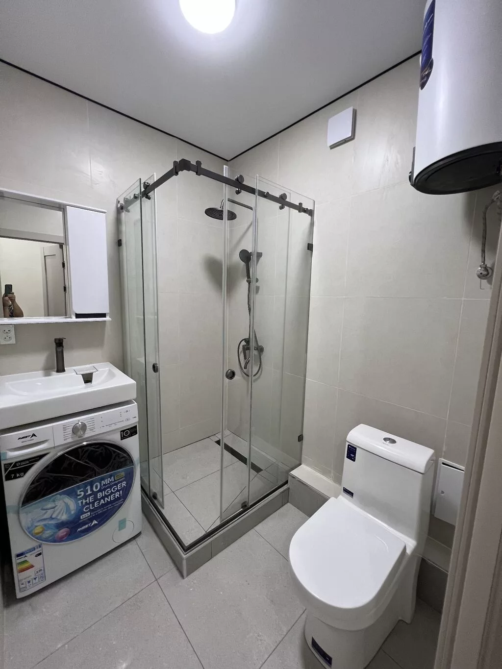 1 комната, 45 м², Тунгуч мкр 106 серия улучшенная, 1 этаж, Свежий ремонт