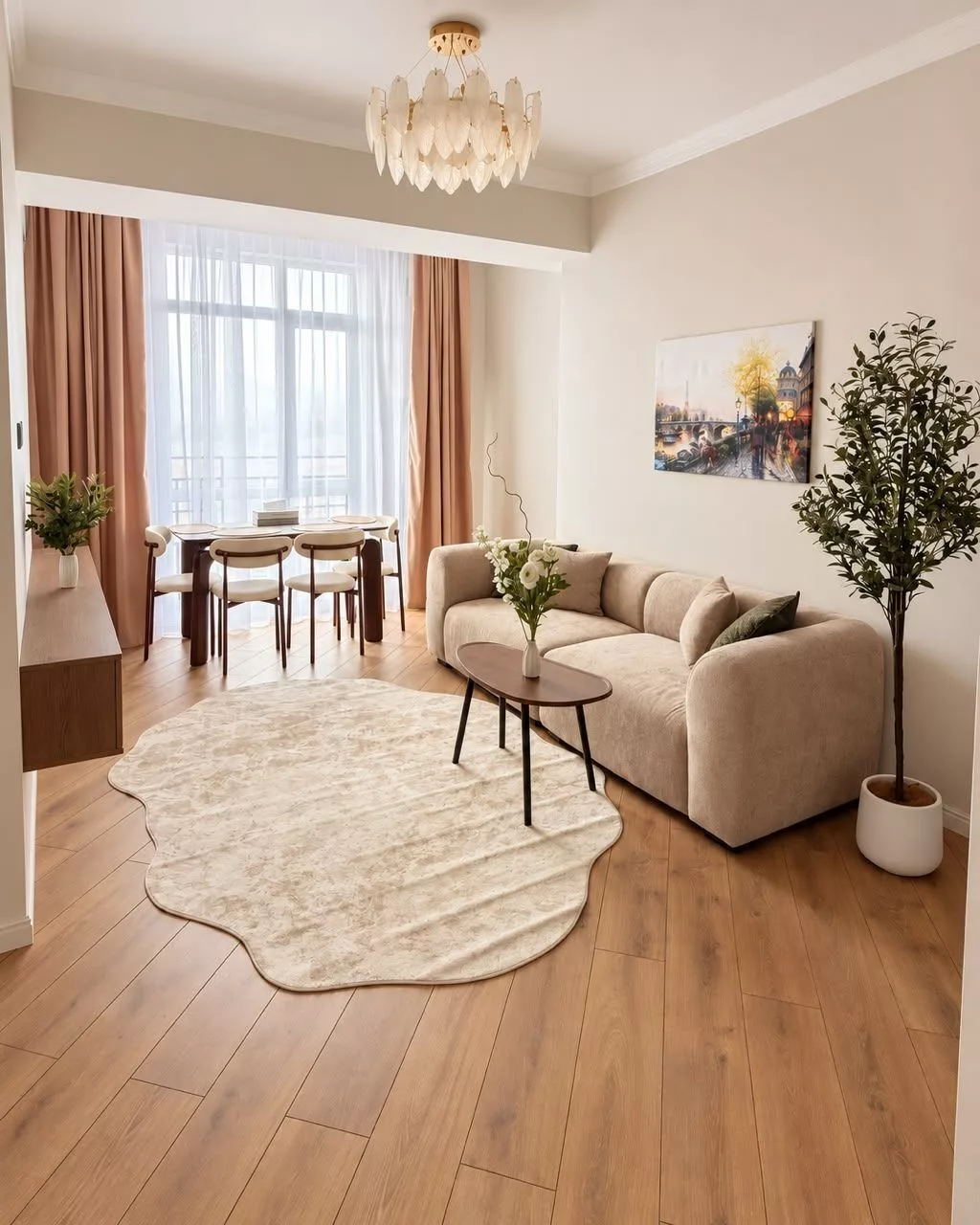 2 комнаты, 48 м², Асанбай мкр Элитка, 9 этаж, Дизайнерский ремонт