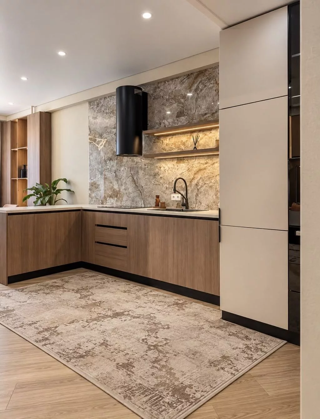 2 комнаты, 55 м², Кок-Жар мкр Элитка, 6 этаж, Дизайнерский ремонт