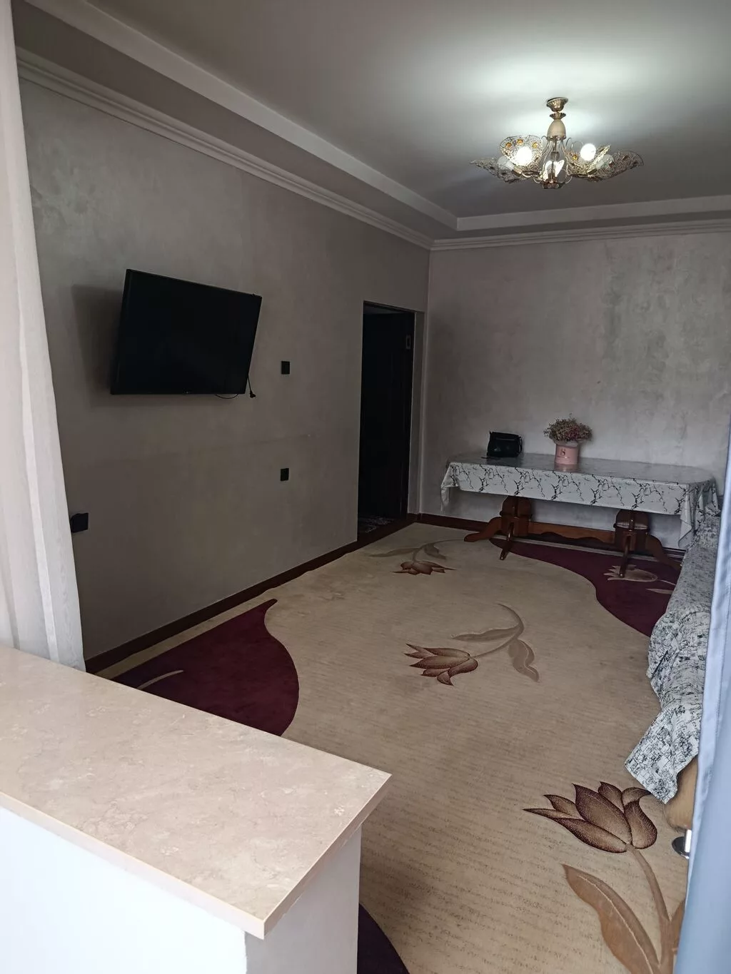 1 комната, Тунгуч мкр Собственник, Семейным, от 1 года, С мебелью полностью
