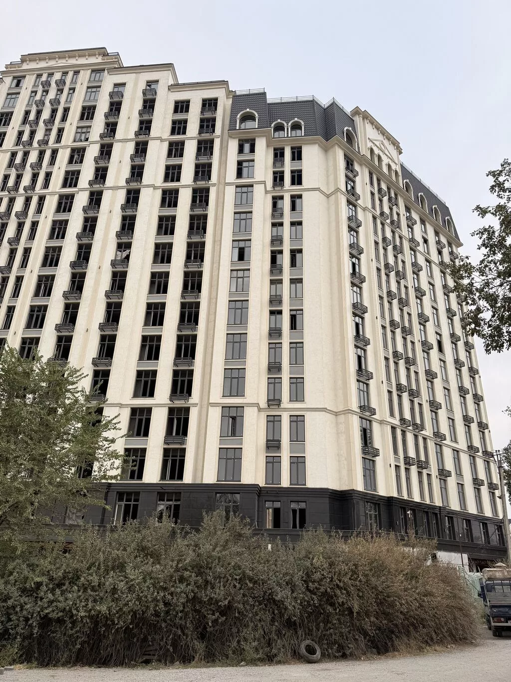 2 комнаты, 66 м², Ак-Орго ж/м Элитка, 6 этаж, ПСО (под самоотделку)