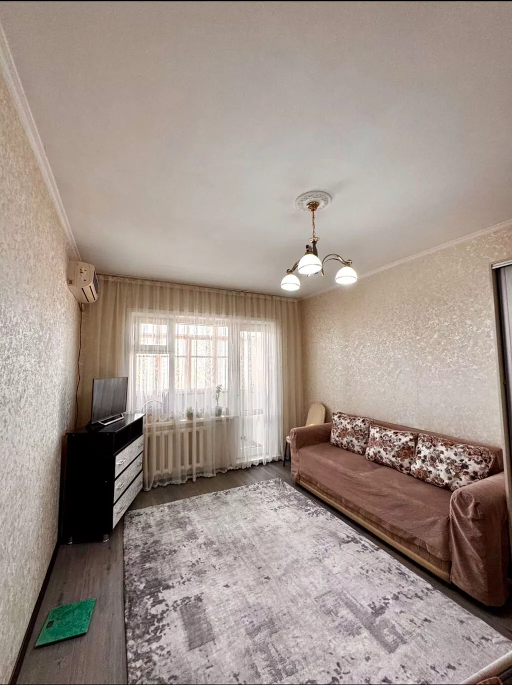 1 комната, 38 м², Учкун мкр 106 серия, 5 этаж, Косметический ремонт