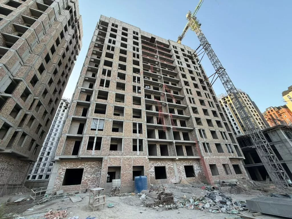3 комнаты, 117 м², Южная Магистраль Элитка, 6 этаж, ПСО (под самоотделку)