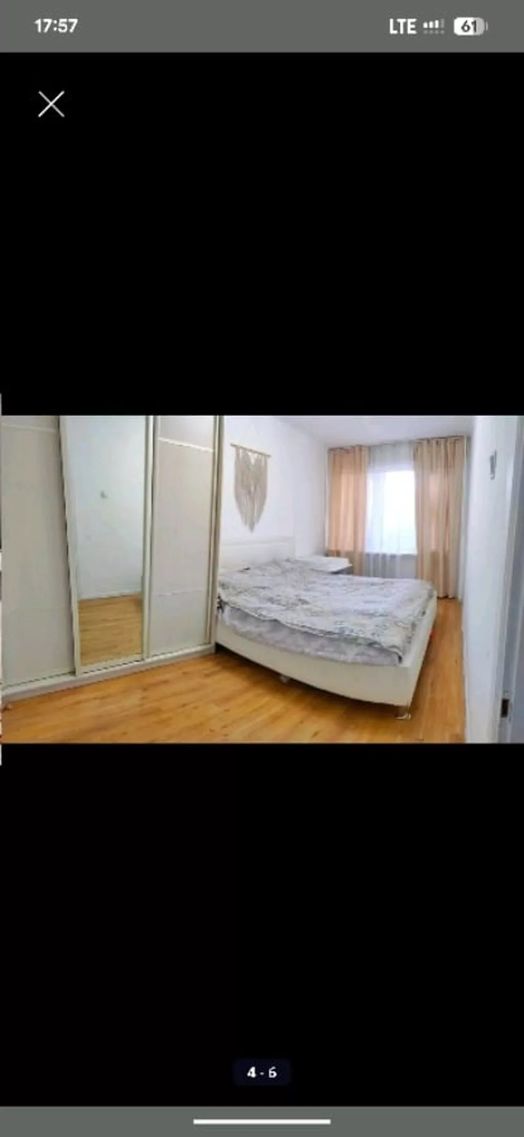 2 комнаты, 65 м², БГУ Индивидуалка, 4 этаж, Косметический ремонт