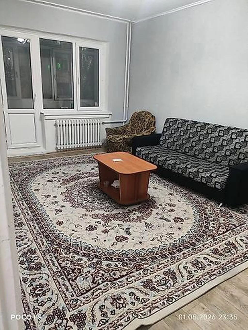 ВОСТОК-5 Сдается 1ком квартира Этаж: 2 105 серия С мебелью