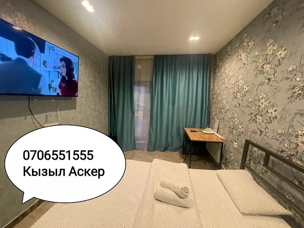 1 комната, Дордой Моторс рынок, Душевая кабина, Постельное белье, Кондиционер