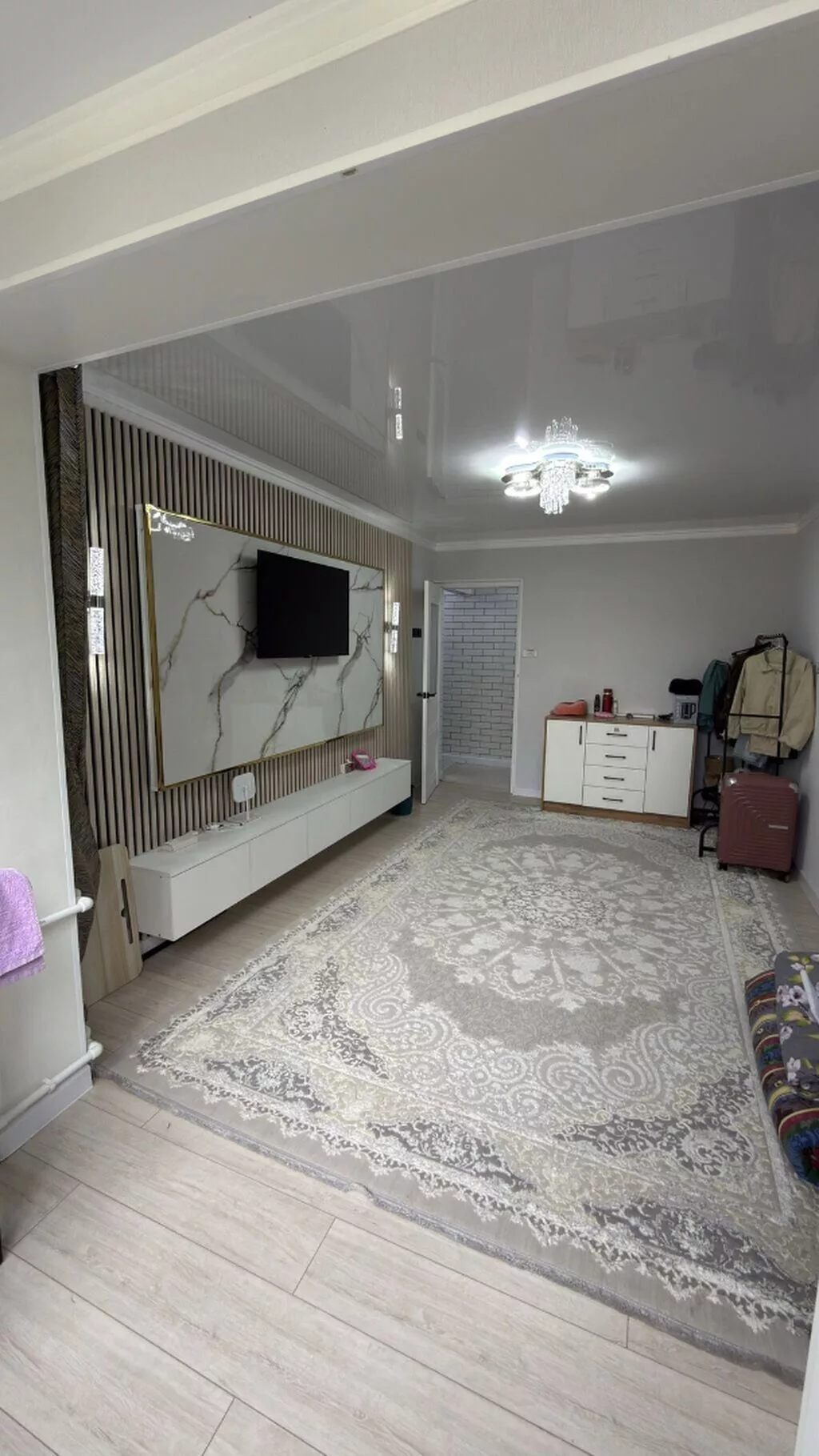 2 комнаты, 43 м², Центральная мечеть 104 серия, 4 этаж, Евроремонт