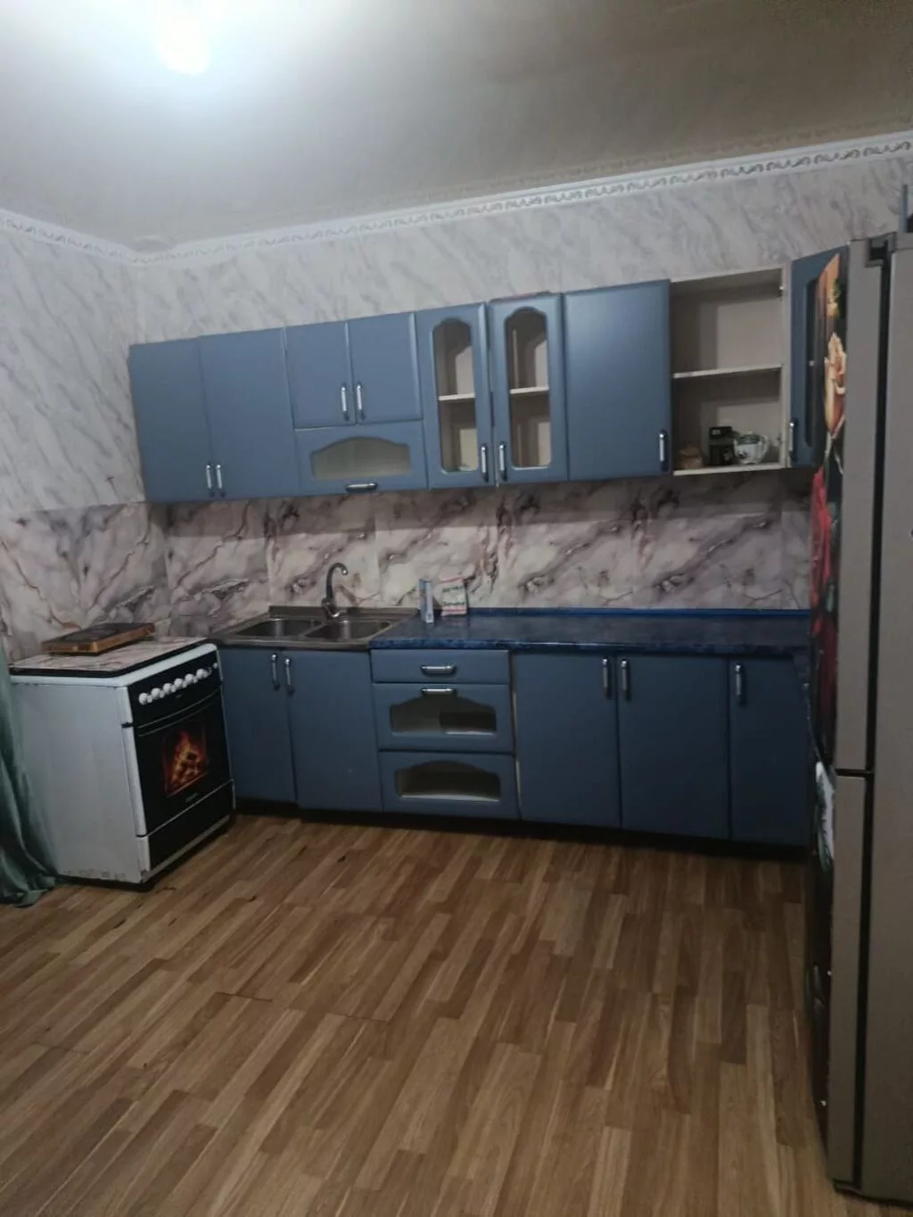 60 м², 3 комнаты, Аламедин-1 мкр, Без животных