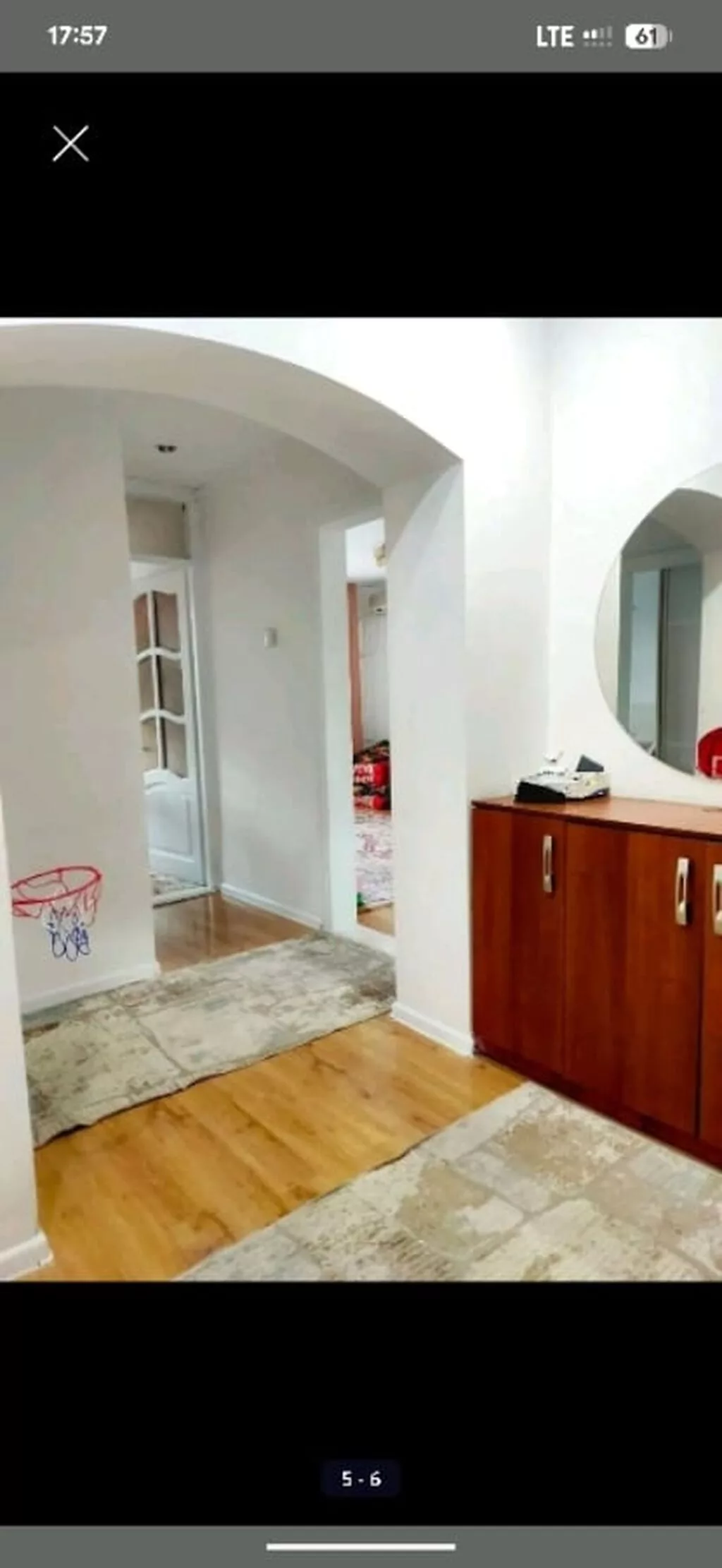 2 комнаты, 65 м², БГУ Индивидуалка, 4 этаж, Косметический ремонт