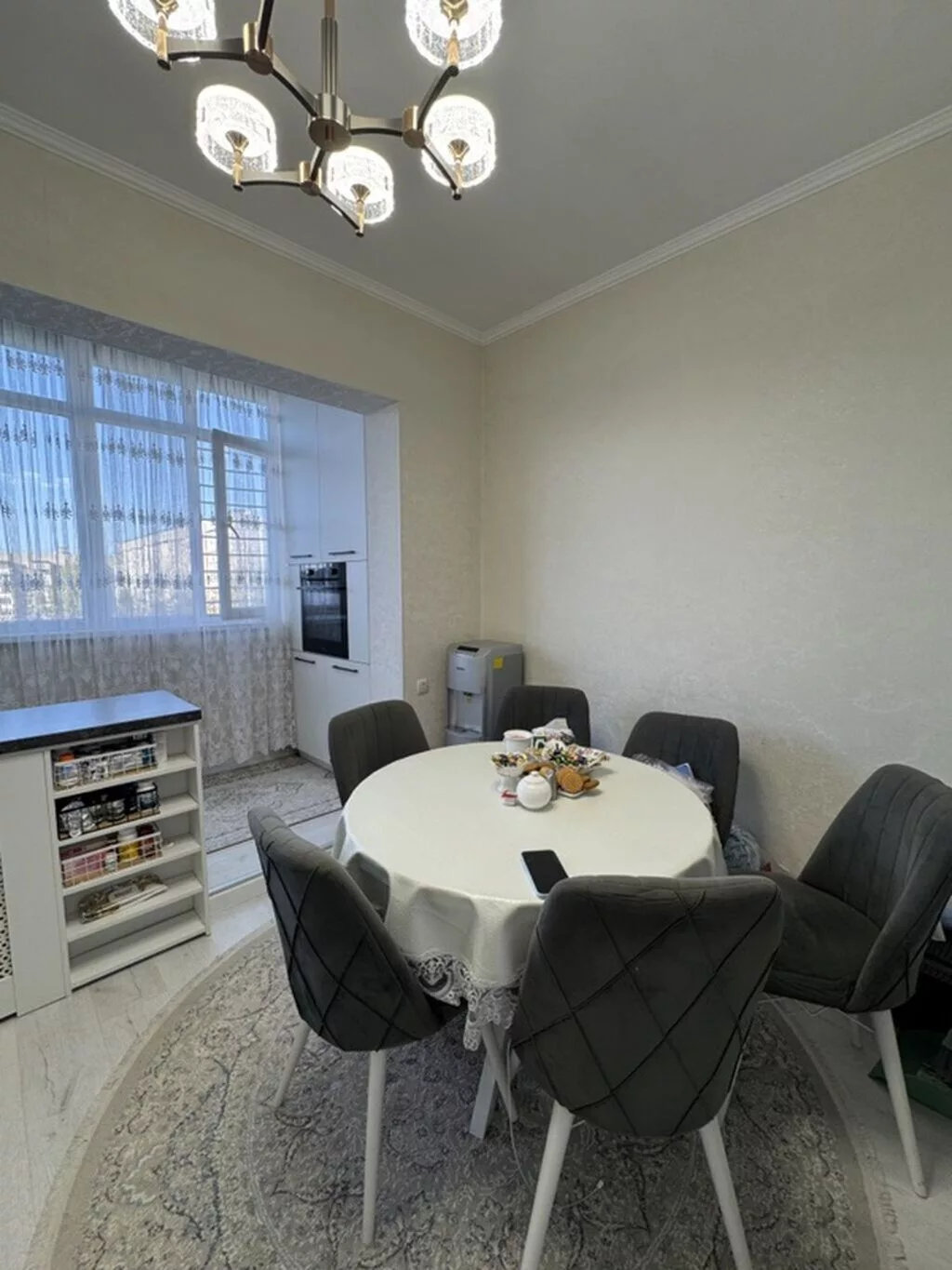 2 комнаты, 56 м², Вефа ТЦ Элитка, 6 этаж, Свежий ремонт