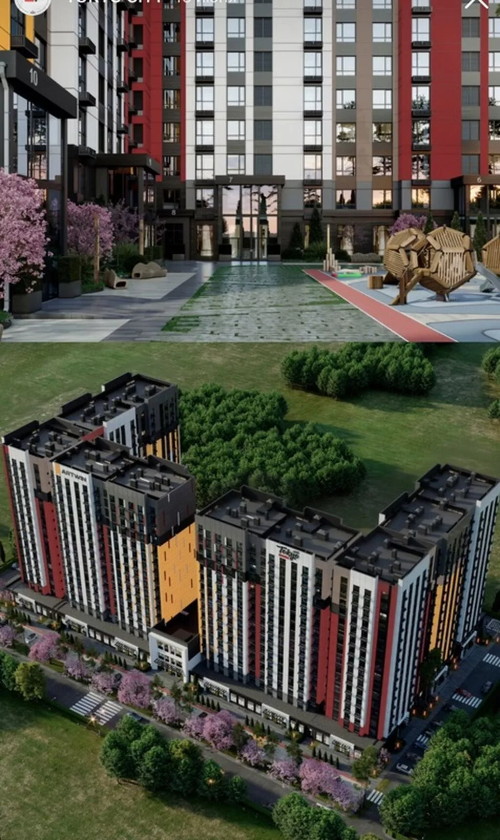 Построен, 3 комнаты, 77 м²